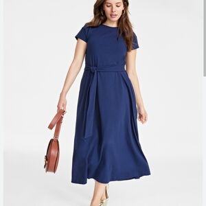 Chic Navy Maxi Dress